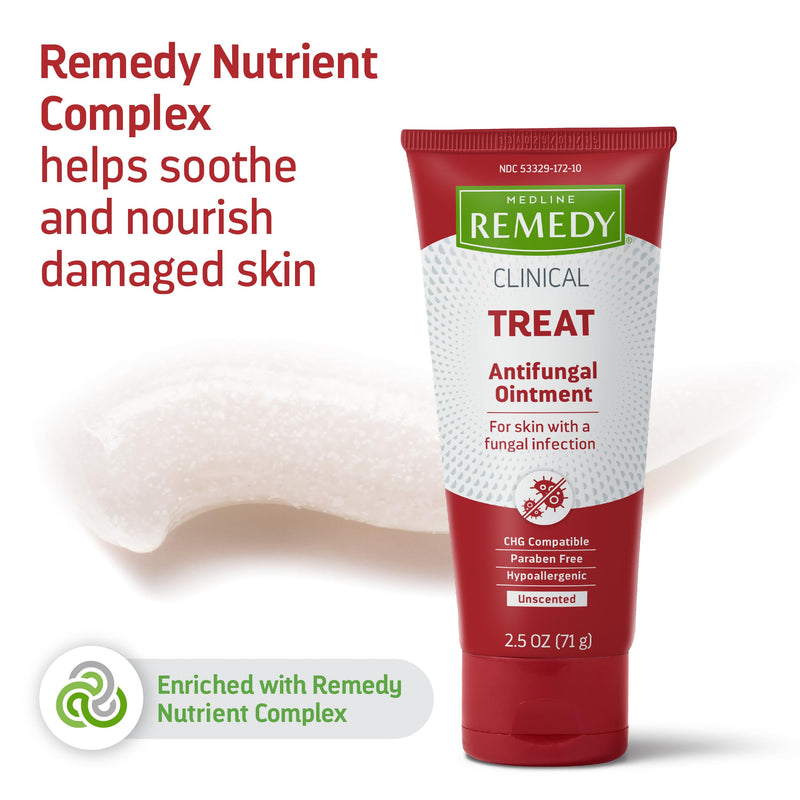 [Australia] - Medline Remedy Clinical Antifungal Ointment, 2.5 oz., Effective Treatment for Athlete's Foot & Ringworm, Single Tube 