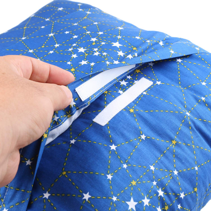 [Australia] - rainbowstar Hysterectomy Tummy Pillow with Pocket for Cervical Cancer Abdominal Surgery Abdomen Healing Protector Hernia Repair Organ Transplants C-Section Recovery Support Cobalt Blue 