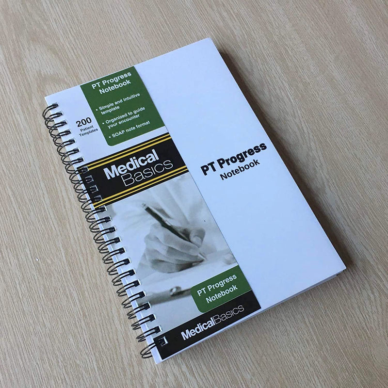 Medical Basics PT Progress Notebook - Physical Therapy Journal in Progress Note SOAP format single