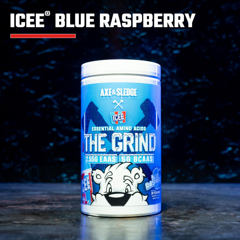 [Australia] - The Grind Essential Amino Acids, Branched Chain Amino Acids, 30 Servings (ICEE Blue Raspberry) ICEE Blue Raspberry 