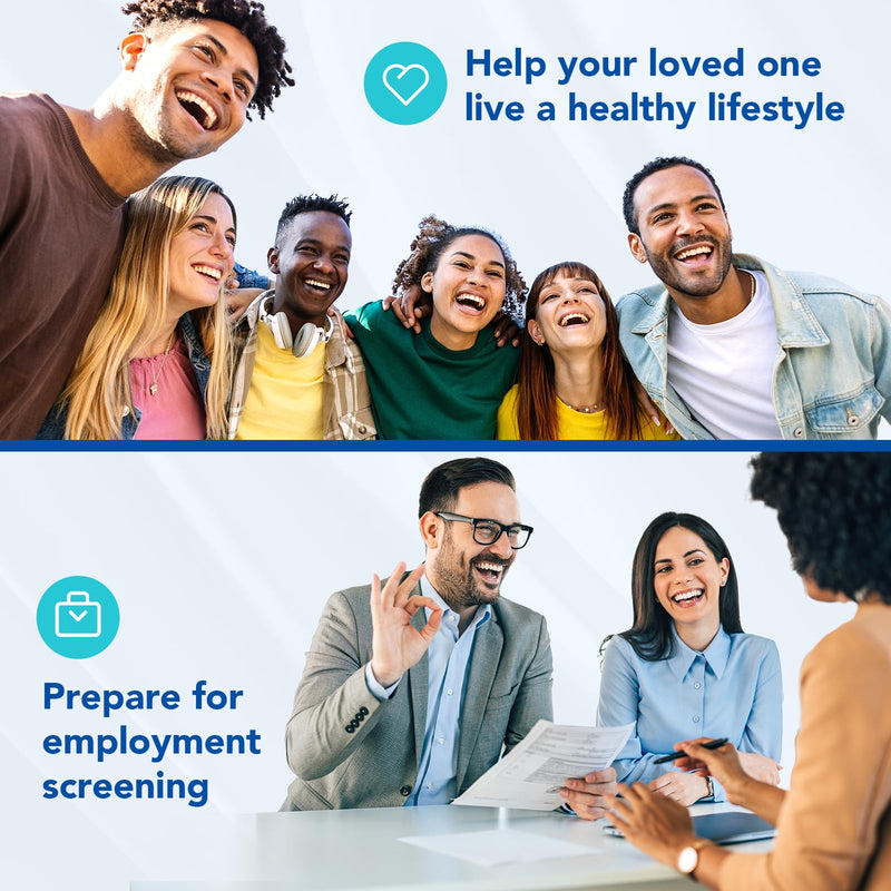 Areta Multi-Drug Screen Test: Detect THC, AMP, COC, MET, OPI (Most-Used Drugs), 10 Pack Urine Drug Test Kits Highly Accurate Marijuana Home Screening Detox -#ADTP-254