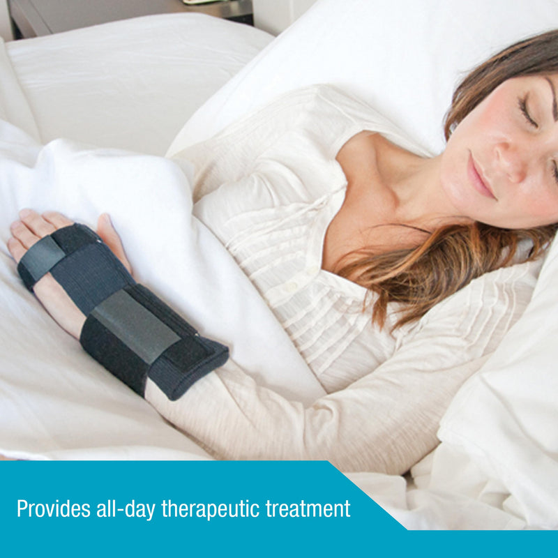 IMAK RSI WrisTimer PM - Wrist Brace for Men & Women - Wrist Support Stabilizer & Immobilizer for Nighttime - Carpal Tunnel Support for Sleep