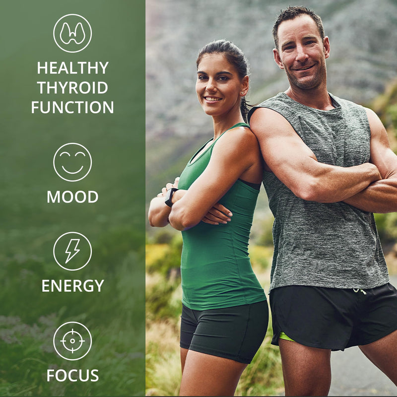 [Australia] - Raw Desiccated Thyroid Supplement. Grass Fed New Zealand Beef Neck & Thyroid Gland Capsules for Women and Men. Ancestral Living Ethically Sourced Bovine Supplements for Energy and Metabolism Support 