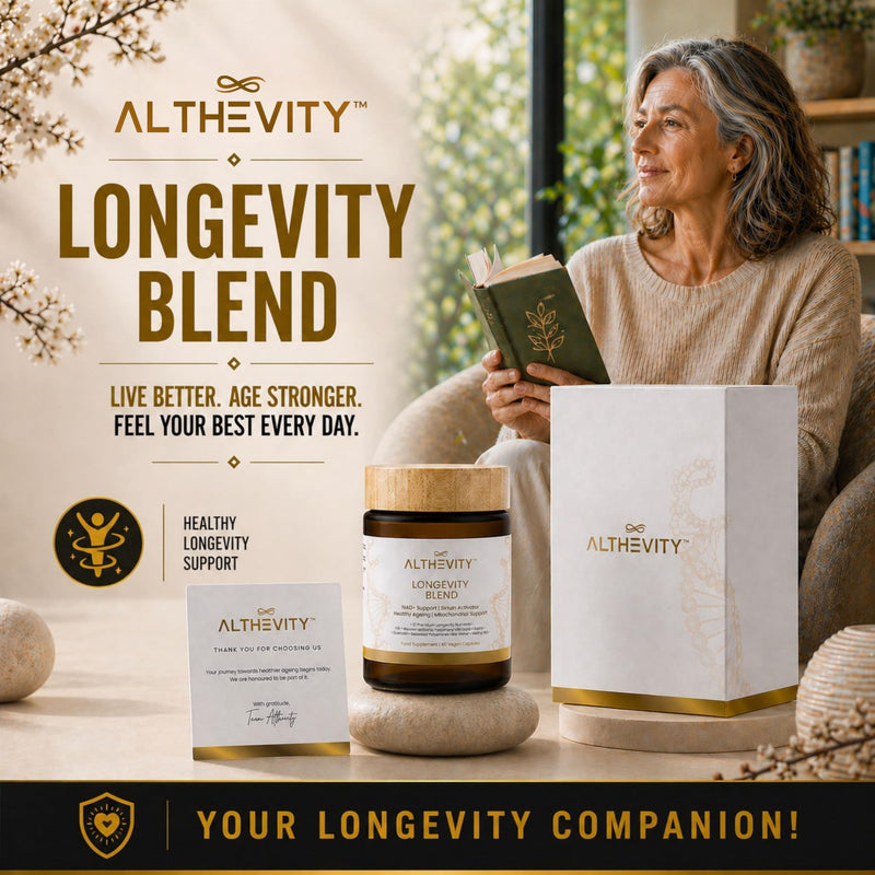 NAD+ Longevity Supplement – 14 in 1 Daily Healthy Ageing Formula with NR, Trans-Resveratrol & Quercetin – 2 Patented Ingredients – Cellular Energy Support – 60 Vegan Capsules