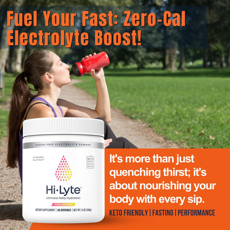 [Australia] - Hi-Lyte Electrolytes Powder, Pink Lemonade Daily Hydration Supplement Drink Mix, 90 Servings | Sugar-Free, 0 Calories, 0 Carbs | No Maltodextrin. Gluten-Free | Supports Keto | Light Refreshing Flavor 
