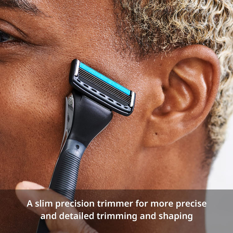 [Australia] - Dorco Pace 4 Pro - Four Blade Razor Shaving System - 2 Replacement Handles (Handles Only) 