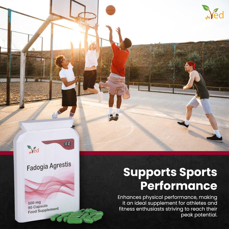 [Australia] - Ved Fadogia Agrestis, 20:1 stem extract, muscle growth - muscle regeneration - sports performance, 90 capsules (supply for 3 months) 