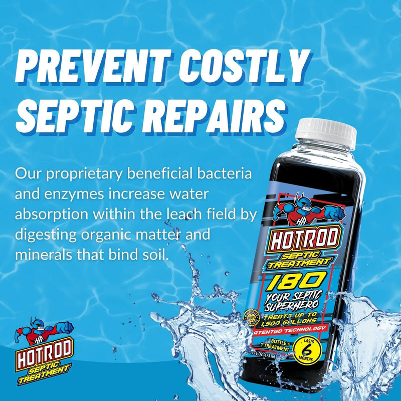 [Australia] - Tank Treatment - #1 RATED 6 Month Supply Extends Septic System Life and Prevents Costly Repairs - Industrial Grade - Easy to Use - Safe on Piping and Plumbing - 16oz Liquid 1.0 