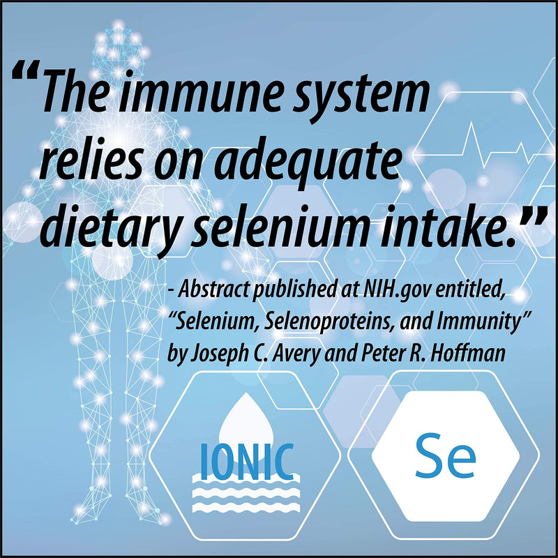[Australia] - Anderson’s Ionic Selenium Complex, Liquid Selenium Supplement Drops, Supports Thyroid and Immune System, Antioxidant, Ionic Mineral Drops, Fights Free Radicals, 40 Servings, 2 fl oz 