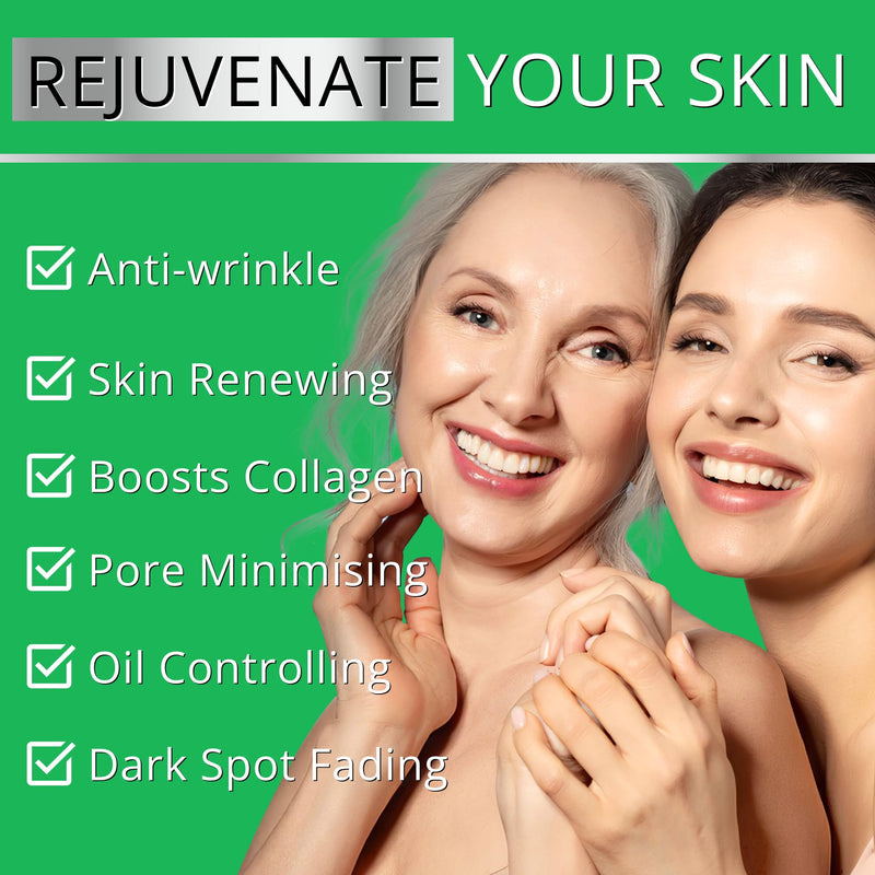RETINOL SERUM for Face - Anti Aging Night Serum with Hyaluronic Acid & Vitamin E - Wrinkle Reducing, Pore Minimizing Face Serum for Fine Lines, Dark Spots & Uneven Skin Tone DERMAWORKS