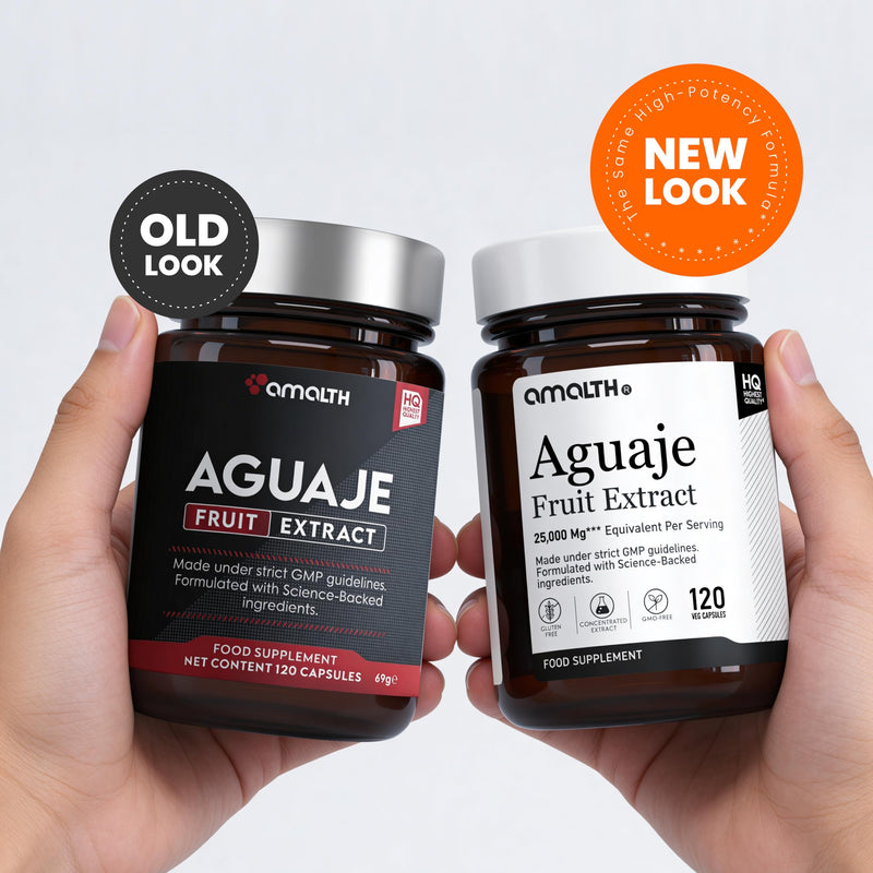 Aguaje Fruit Extract 1000mg Capsules – High Potency Aguaje Supplement – 120 Capsules – Premium Natural Plant Extract – Daily Wellness Formula