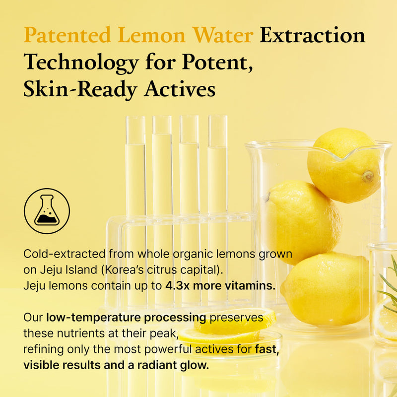 FULLY Lemon Vita Bubble Facial Serum, 69% Organic Jeju Lemon Water & Vitamin C, Instant Glow & Hydration, Niacinamide + Glutathione for Radiance & Tone Refining, Vegan Korean Skincare, 3.21 fl.oz
