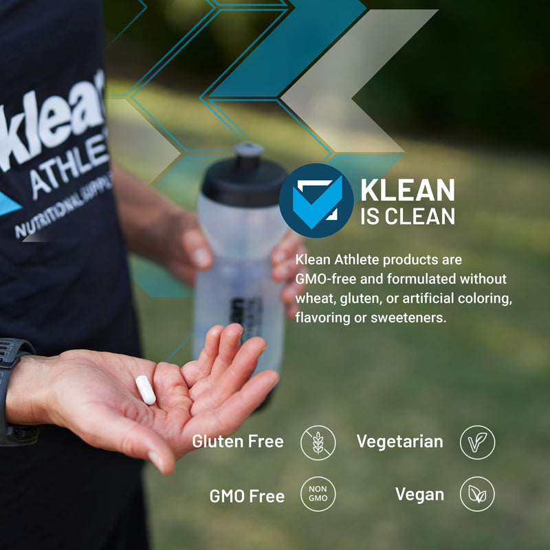 Klean Athlete Klean Ashwagandha, 60 Capsules | For Occasional Stress, Supports Adaptations to Training*, Adaptogen Blend, Vegan and Non GMO