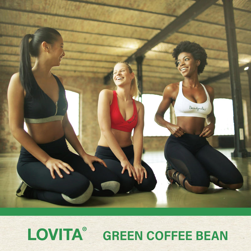 [Australia] - Lovita Green Coffee Bean Extract, 50% Chlorogenic Acid for Metabolism, Energy & Weight Management, 800 mg per Day, Vegan, Non-GMO, Gluten-Free, Natural Antioxidant Supplement, 60 Capsules 60 Count (Pack of 1) Classic Packaging 
