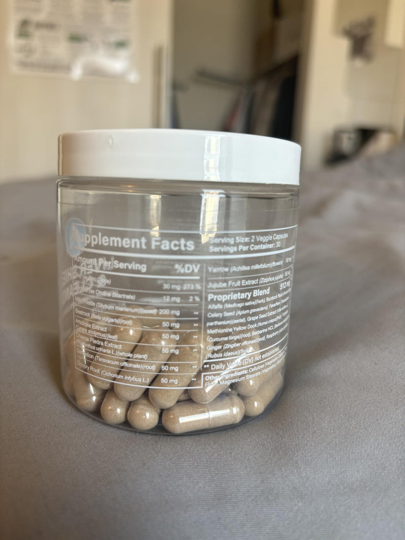 [Australia] - Liver Shield & Cleanse | Herbal Liver Cleanse Detox & Repair Supplement | Milk Thistle & Artichoke Extract Supplements | Fatty Liver & Health Support | 60 Capsules for Men and Women 1 