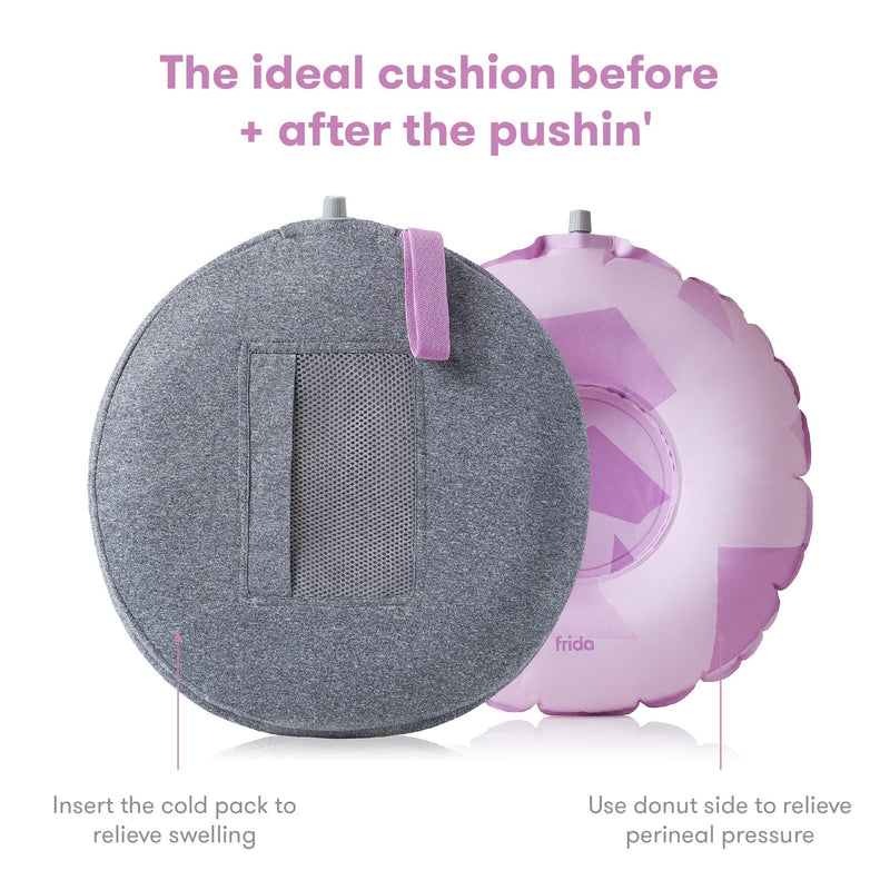 [Australia] - Frida Mom Donut Pillow Perineal Comfort Cushion with Cold Pack for Pain Relief, Postpartum Essentials 3 Piece Set 