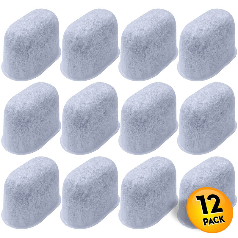 [Australia] - Cuisinart® Coffee Filter Replacement - 12 Pack Cuisinart® Coffee Maker Water Filter by Pureline - Charcoal Water Filter - for all Cuisinart Coffee Machines 