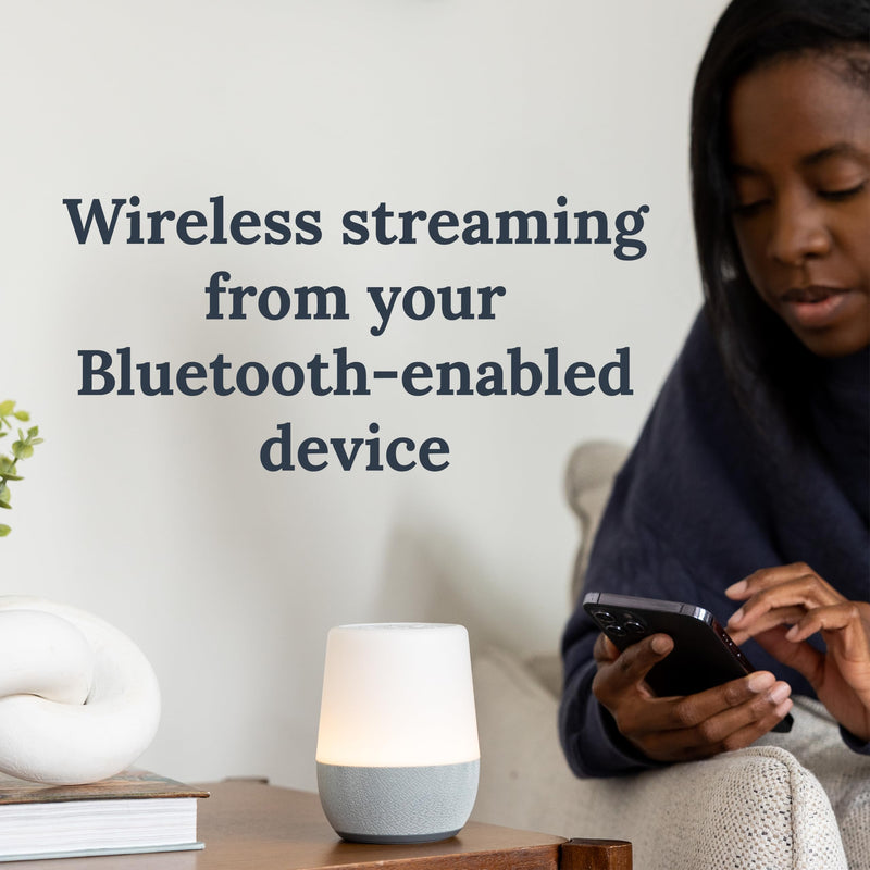 [Australia] - Yogasleep Duet White Noise Machine with Night Light & Wireless Speaker Sound Machine for Travel, Office Privacy, Sleep Therapy for Adults & Baby 