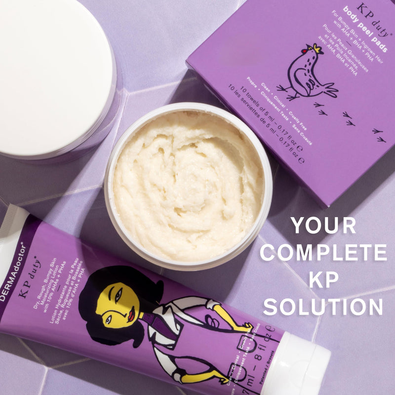 [Australia] - DERMAdoctor KP Bump Eraser Body Scrub Dermatologist Formulated Exfoliant | Keratosis Pilaris Treatment For Dry And Bumpy Skin 10% AHAs + PHAs - 16 fl oz KP SCRUB 16 OZ 
