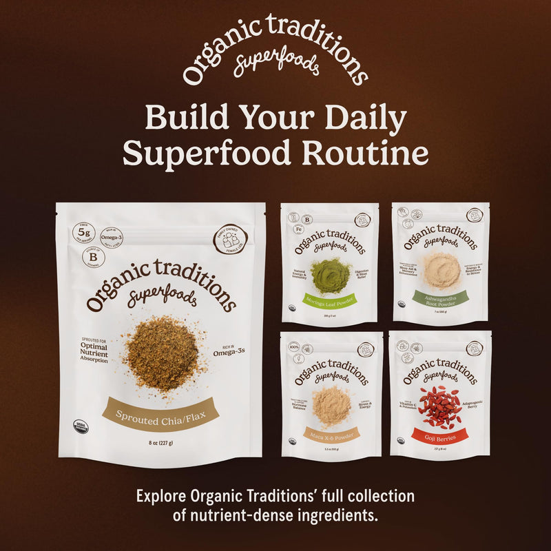 Organic Traditions Camu Camu Powder from Amazon Superfruit, Vitamin C 3.5oz | Rich in Wholefood Vitamin C, Bright Tangy Flavor, Plant Based Non GMO Ingredient, Great for Smoothies, Juices, and Recipes 100 Gram