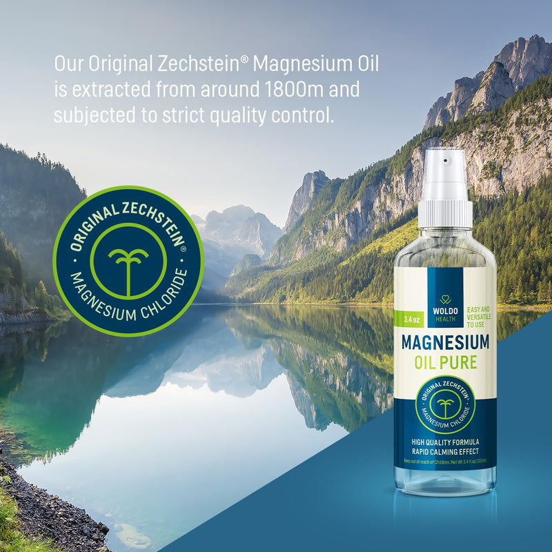 [Australia] - Magnesium oil spray Zechstein chloride 100ml - pure, natural and with the highest concentration 