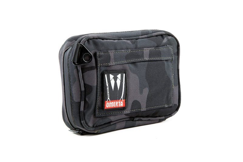 Odor Sealing Padded Pouch, Carbon-Lined Smell Blocking Bag with Protective Interior for Glass & Gear, Water-Resistant Exterior, Low-Profile & Discreet (8 Inch, Camo) 8 Inch