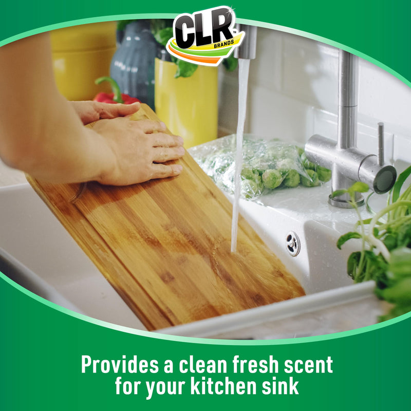 [Australia] - CLR Garbage Disposal Cleaner and Deodorizer Pods, 20 Count, Fresh Scent Foaming Drain Odor Eliminator - 5 Month Supply 