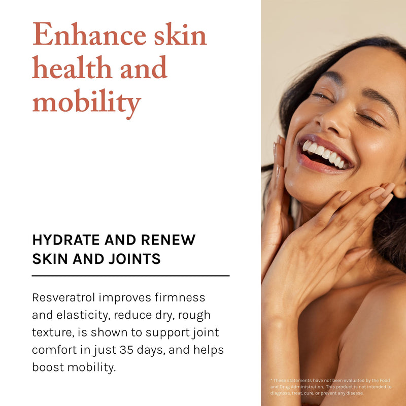 Reserveage Beauty Collagen Booster - Supplement for Skincare & Joint Health - Supports Healthy Collagen Production for Women - 60 Capsules (30 Servings) 60 Count (Pack of 1)