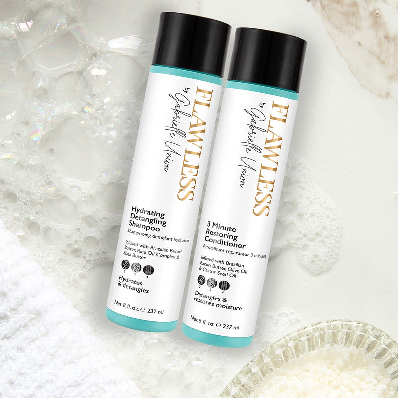 [Australia] - Flawless by Gabrielle Union - 3 Minute Restoring Hair Conditioner, 8 OZ 