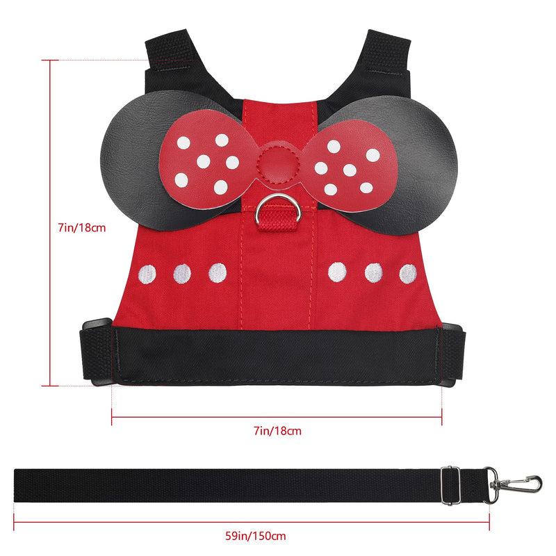 [Australia] - Toddler Leash Baby Harness Child Leash for Toddler Kids, Backpack Baby Kids Leash for Toddlers Age 1 2 3 4 Years Old Boys and Girls Mini 
