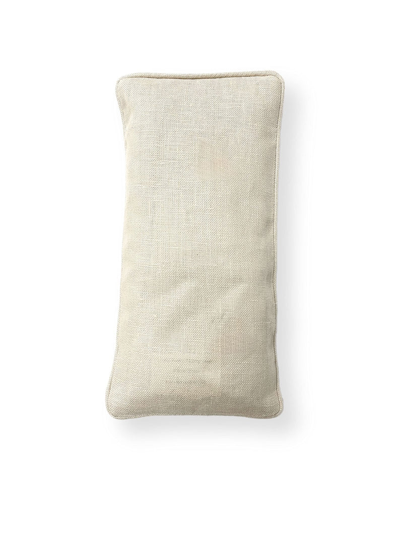 [Australia] - Sacksy Thyme Organic Linen Eye Pillow - Lavender & Flaxseed for Relaxation, Yoga, Stress Relief - Microwavable Heating Pad & Cool Compress - Made in USA - Gifts for Meditation Beige (Unscented) 