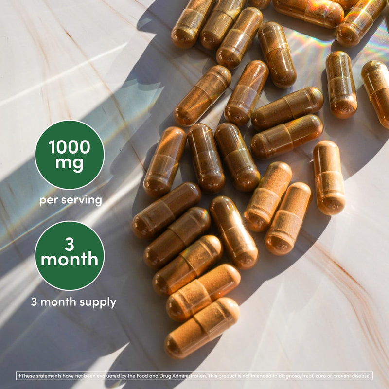 [Australia] - Organic Shatavari Capsules - 1,000mg Organic Shatavari Powder Per Serving (180 Capsules, 90 Day Supply) for Hormone Balance and Prolactin Production (Non-GMO, Gluten Free, Vegan Safe) by Double Wood 