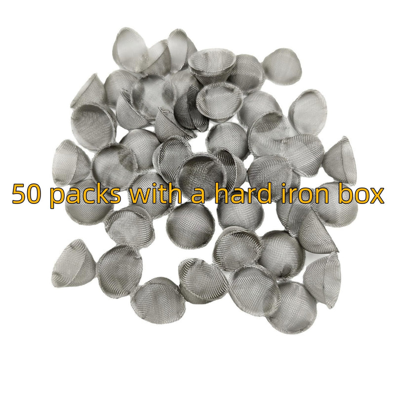 [Australia] - Pipe Screens 50 Pieces 3/4 Inch Tapered Design Clean Screens, 0.75 Inch 100% Stainless Steel Mesh, with a Storage Box 0.75 Inch-50Pcs 