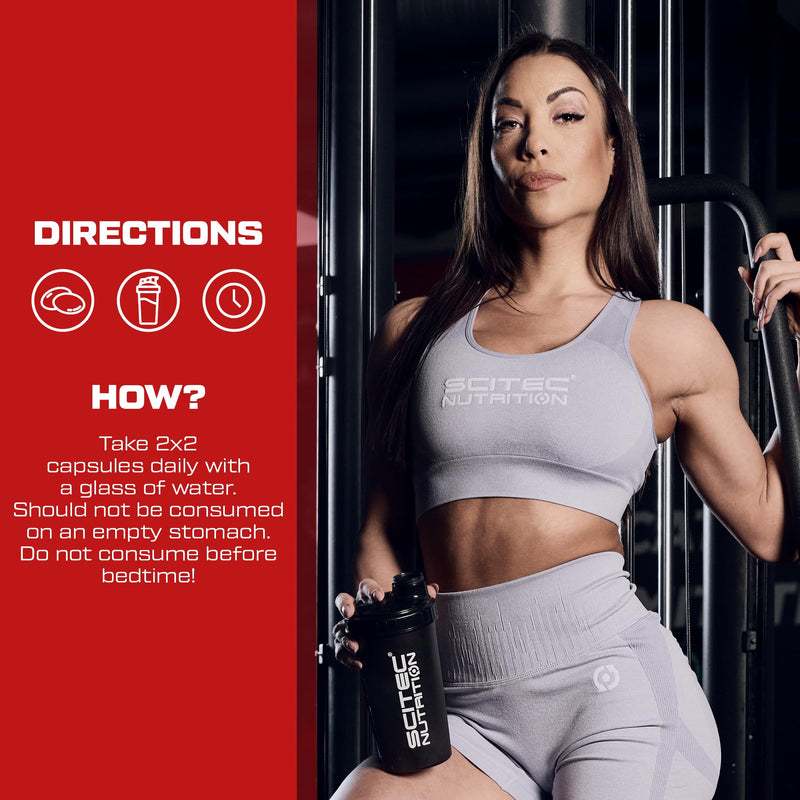 Scitec Nutrition Revex HC | L-carnitine | HCA | CLA | Amino acids | Plant extracts | Vitamins and Minerals | with Caffeine, 120 Mega Capsules
