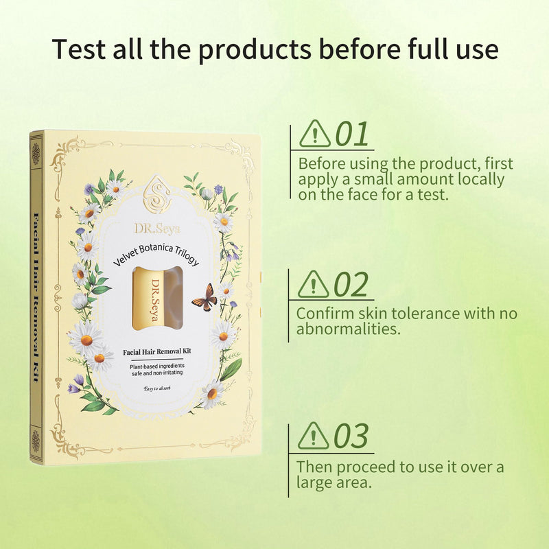 [Australia] - Facial Hair Removal Cream for Women, Gentle Painless Hair Removal Creams Kit With Scrape, Calming Serum, Body & Face Hair Removers Cream for Women (4 kits) 