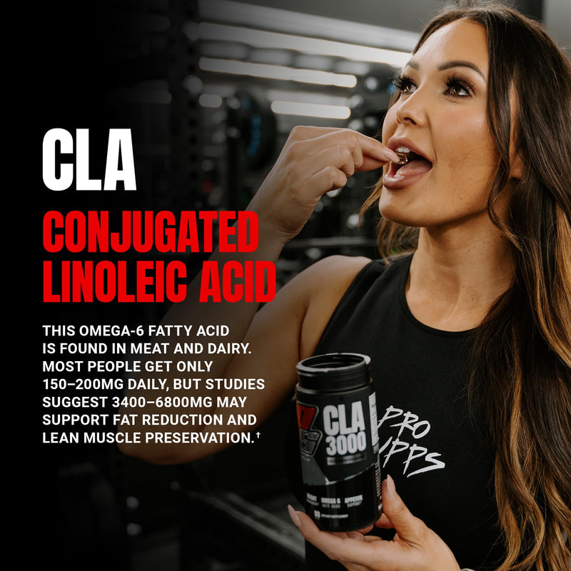 [Australia] - PROSUPPS CLA 3000 Lean Body Composition Support - Stim-Free Conjugated Linoleic Acid Workout Supplement for Weight Management & Appetite Support with Omega 6 Fatty Acid - Gym & Fitness - 90 Softgels 