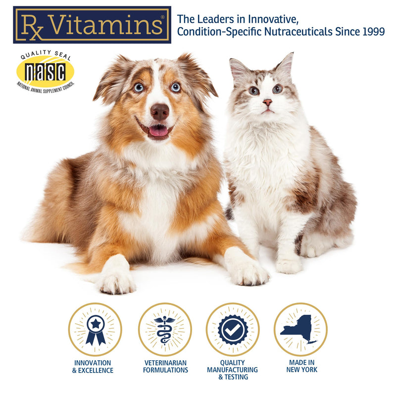 Rx Vitamins Phos-Bind Phosphate Binder for Cats and Dogs - 35g | Kidney Support to Help Reduce Phosphorous Absorption & Lower Serum Levels - 100% Aluminum Hydroxide for Dogs & Cats New Label