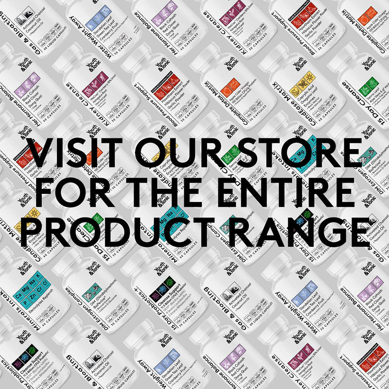 [Australia] - Youth & Tonic Natural Blood Pressure Support Supplement w/Hawthorn Hibiscus & High Potency Diuretic Herbs & Vitamins for Water Retention | 30 BP Capsules to Maintain a Good Health | Women & Men 