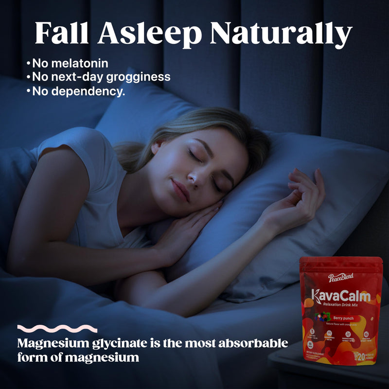 Supercalm Powdered Drink Mix, Cortisol Reducer and Sleep Aid with Kava Root, Ashwagandha, L-Theanine, Magnesium Glycinate, Lemon Balm, Rhodiola, Vitamin D3 & B6, Vegan, Non-GMO, 20 Packets