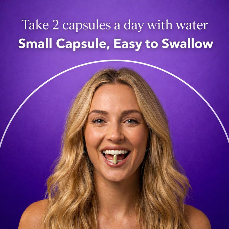 Juicy V Care Capsules Supplement Vaginal Moisture Support and Hormonal Activity Support Biotin for Normal Mucous Membranes Vitamin B6 Zinc Sea Buckthorn Maca Fenugreek Saffron 60 Vegan Caps