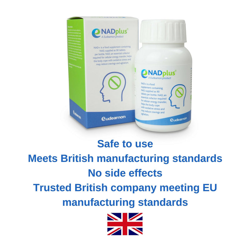 NAD Plus for Mental Performance | Supplement Your Diet | 90 Tablets | Suitable for Vegetarians