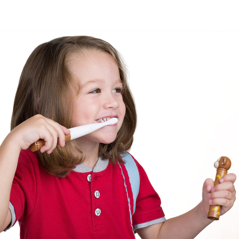 [Australia] - Nuby Electric Toothbrush with animal character, Monkey 