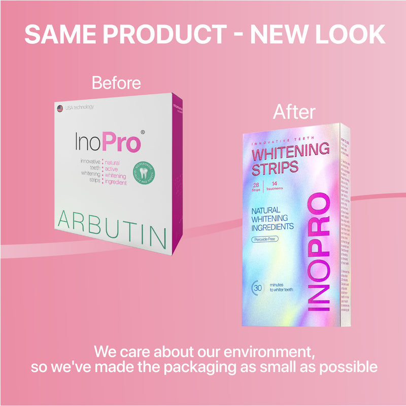 [Australia] - Teeth Whitening Strips 14 Treatments - Peroxide Free - Whitening Without The Harm - Deep Stains Removal - Whitening for Sensitive Teeth - 28 Strips 28 Count (Pack of 1) 