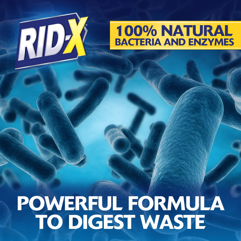 [Australia] - RID-X Septic Treatment, Septic Tank Treatment, 1 Month Supply Of Powder, 9.8 oz 9.8 Ounce (Pack of 1) 