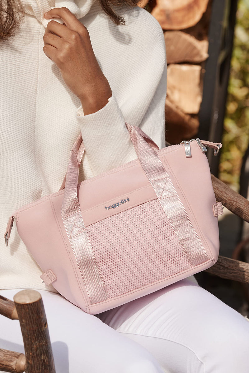 Baggallini All Day Mini Duffel One Size Blush Neoprene