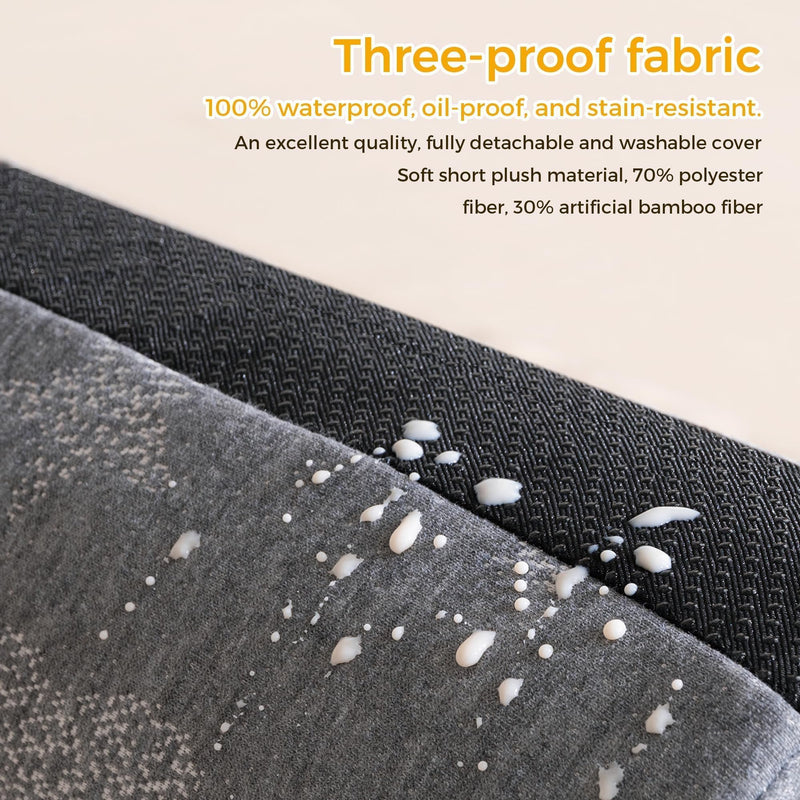 [Australia] - Bed Rail Bumpers for Toddlers 2pcs - Foam Fold Bed Bumper Guard with Dual Non-Slip Pads Waterproof Washable Soft Removable Cover Safe Bed Rail for Toddlers, Kids Seniors 2 