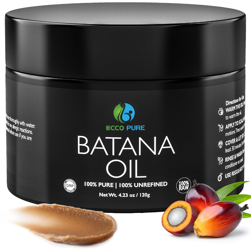 [Australia] - Premium Raw Batana Oil ‚Äì Pure & Unrefined - Advanced Hair Regrowth & Scalp Therapy Device - Supports Fuller, Healthier Hair & Skin - For Men & Women, 4.23 OZ 
