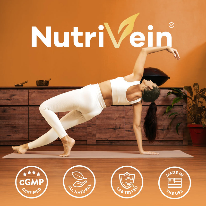 Nutrivein Premium Magnesium L-Threonate & Resveratrol Supplement Bundle: High-Absorption Magnesium Threonate and Resveratrol Capsules for Repair, Defenses, & Vitality