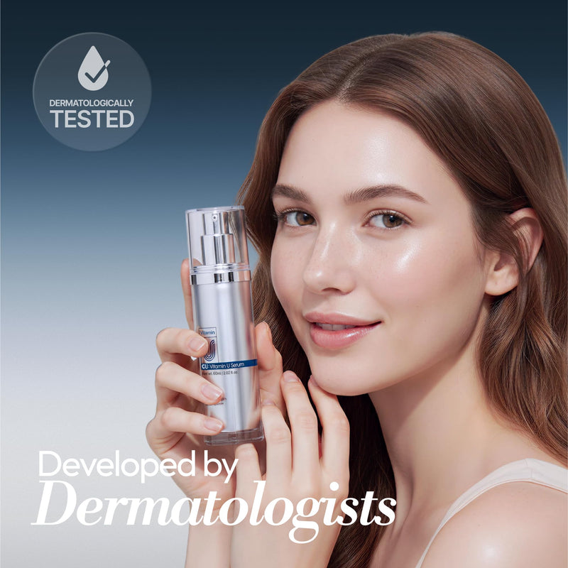 Moisturizing Serum, Korean Skincare Hydrating Serum for Face made with Niacinamide, promotes Firmness and Glossy Skin, 60 ml (2.02 fl oz)