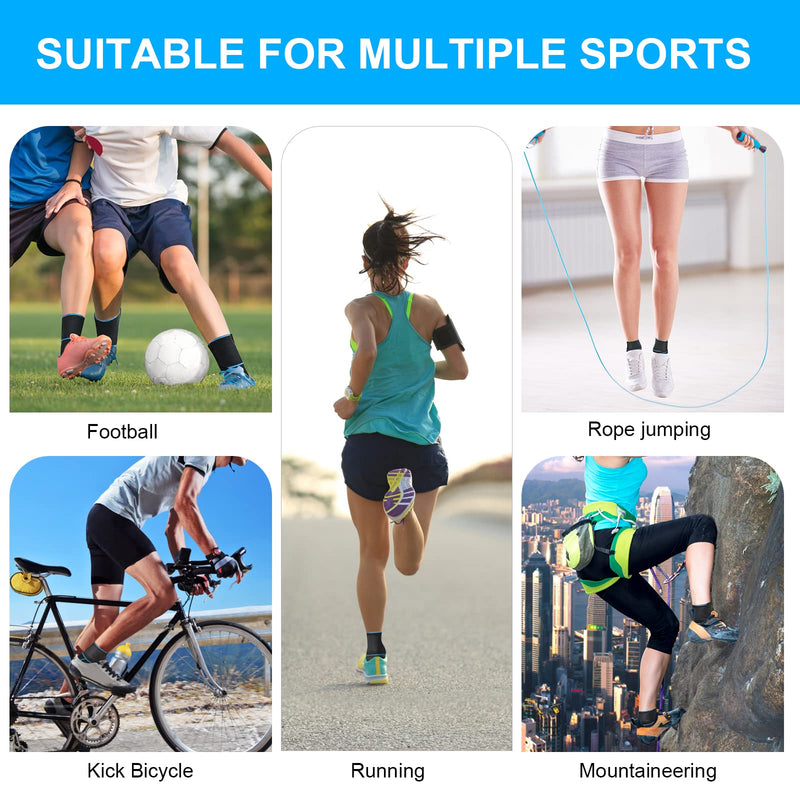 [Australia] - ACWOO Ankle Brace, 1 Piece Adjustable Bandage Ankle, Sports Protect Ankle Brace Ankle, Highly Elastic Ankle Support for Football Running Cycling, Right and Left Bandage One Size 1pc 